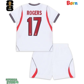 England Morgan Rogers #17 Replika Babytøj Hjemmebanesæt Børn VM 2026 Kortærmet (+ Korte bukser)